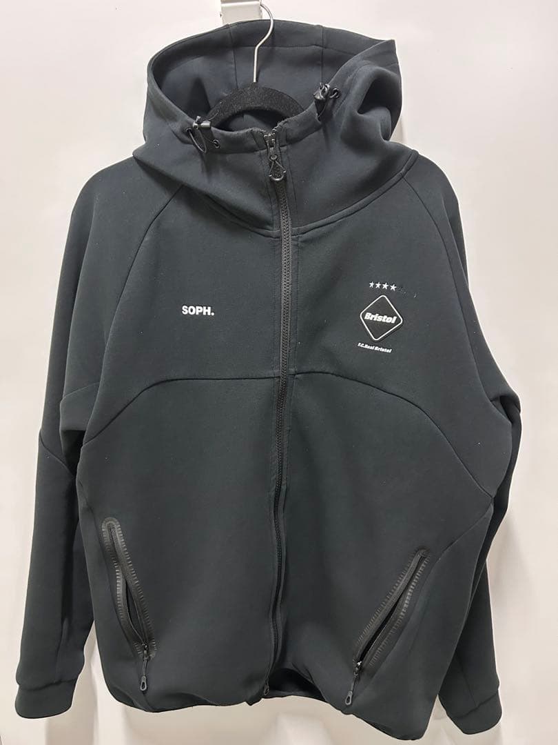 ブリストル　fcrbジッパーパーカー　ブラック　xl