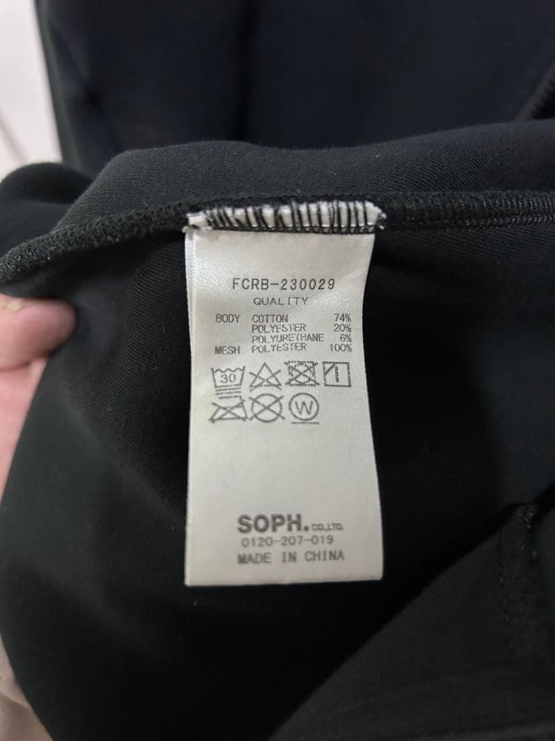 ブリストル　fcrbジッパーパーカー　ブラック　xl