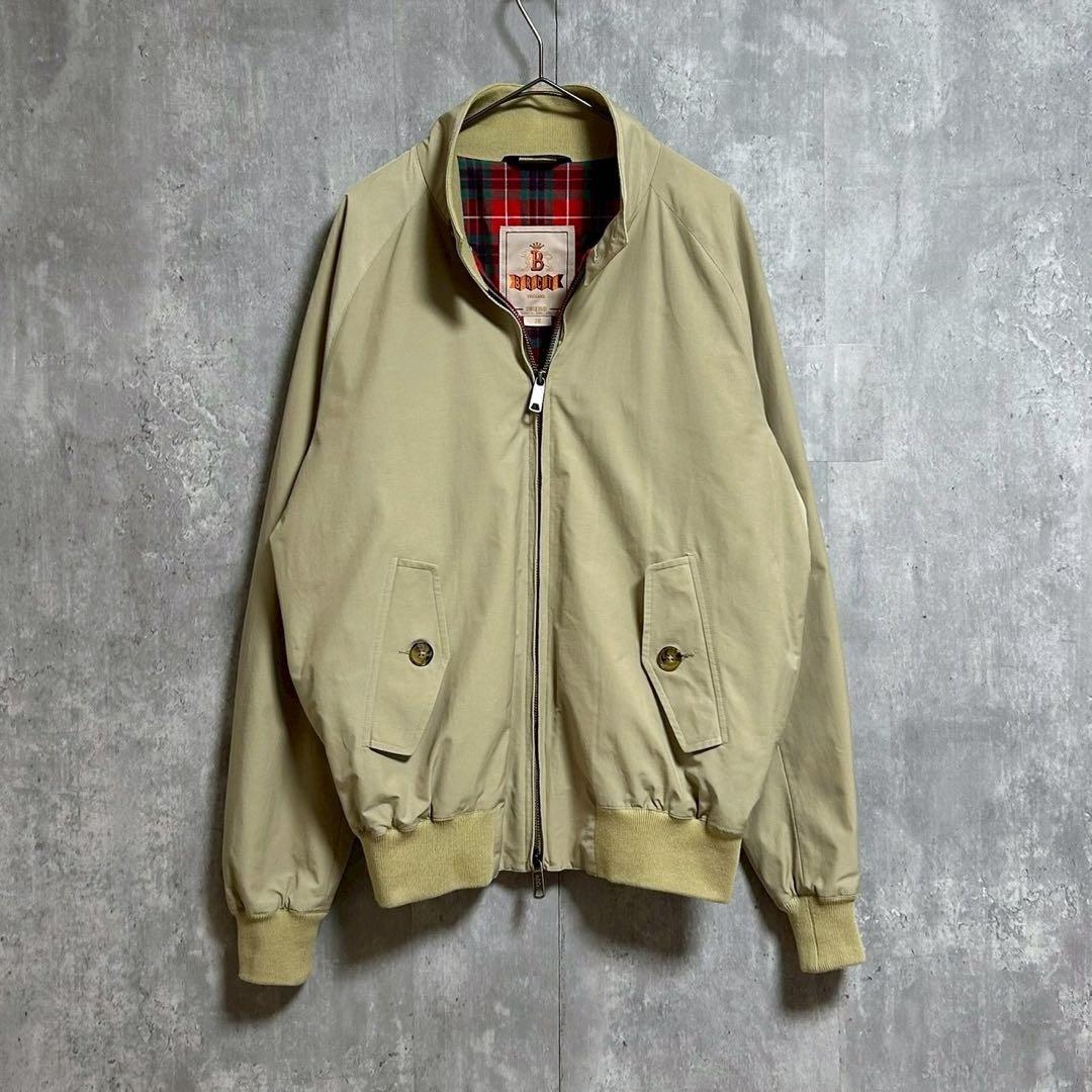 極美品 BARACUTA バラクータ G9ハリントンジャケット ベージュ M