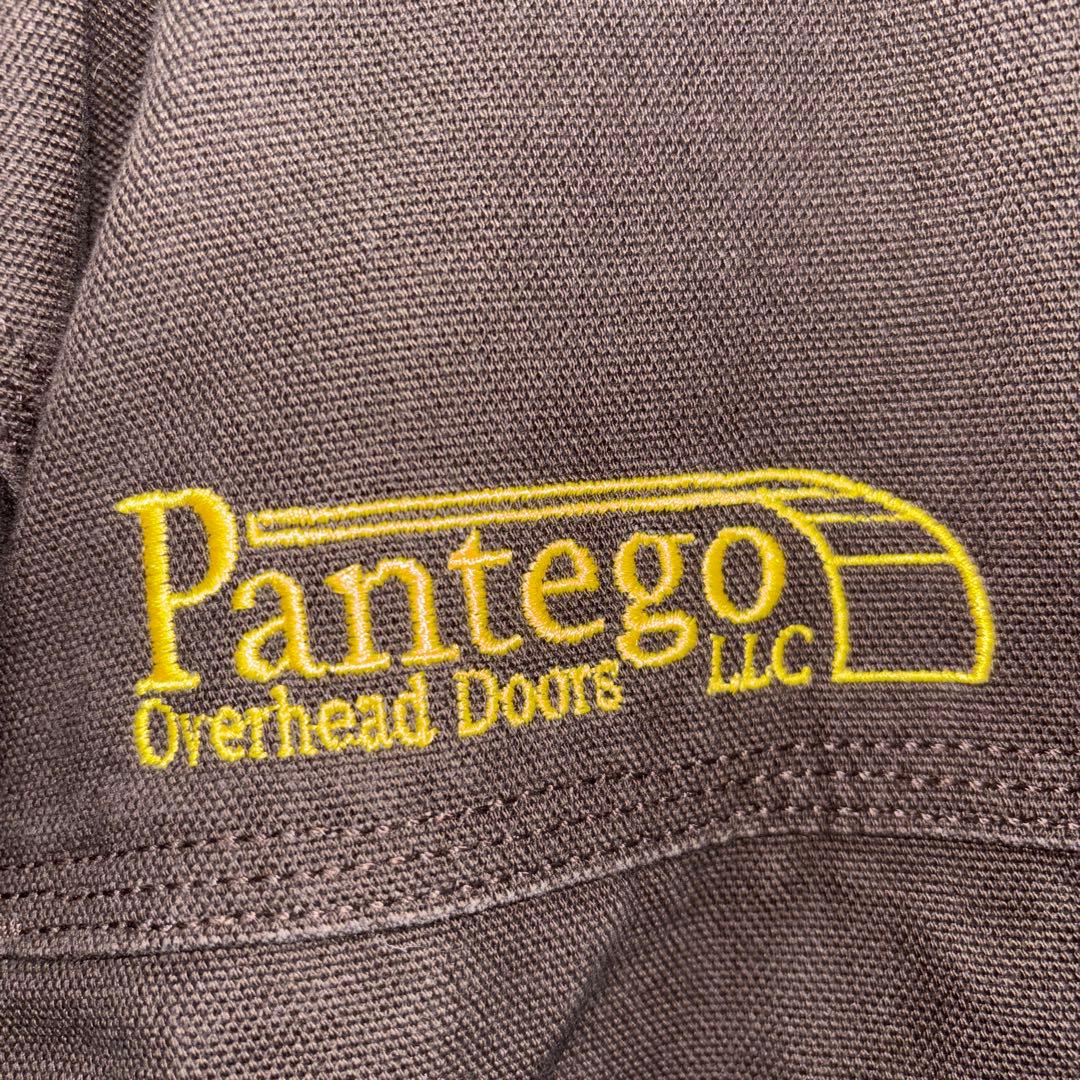 Carhartt ボアジャケット L 企業刺繍 フード付き古着