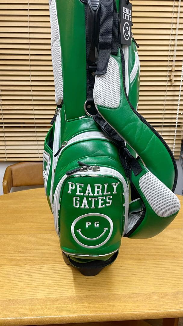 パーリーゲイツ  キャディバッグ■人気のグリーン  Pearly Gates■
