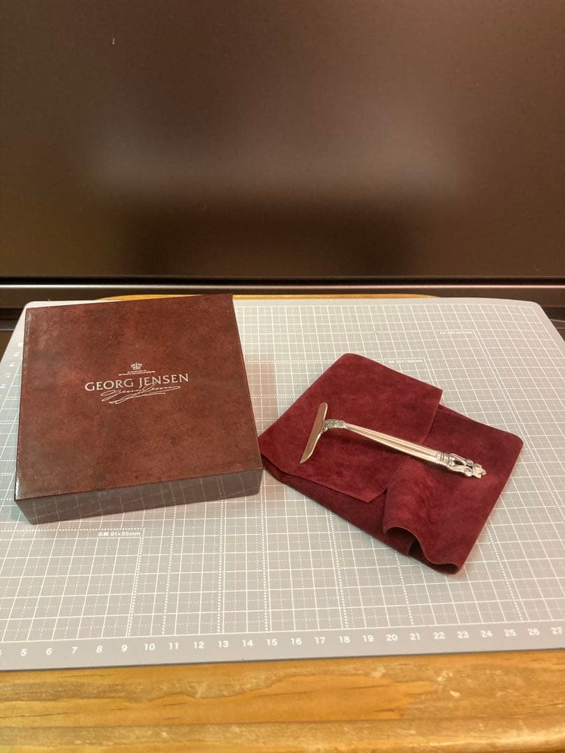 【美品】 ジョージジェンセンSTERLING製プッシャー