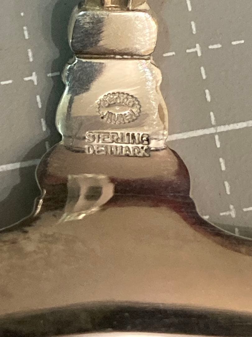 【美品】 ジョージジェンセンSTERLING製プッシャー