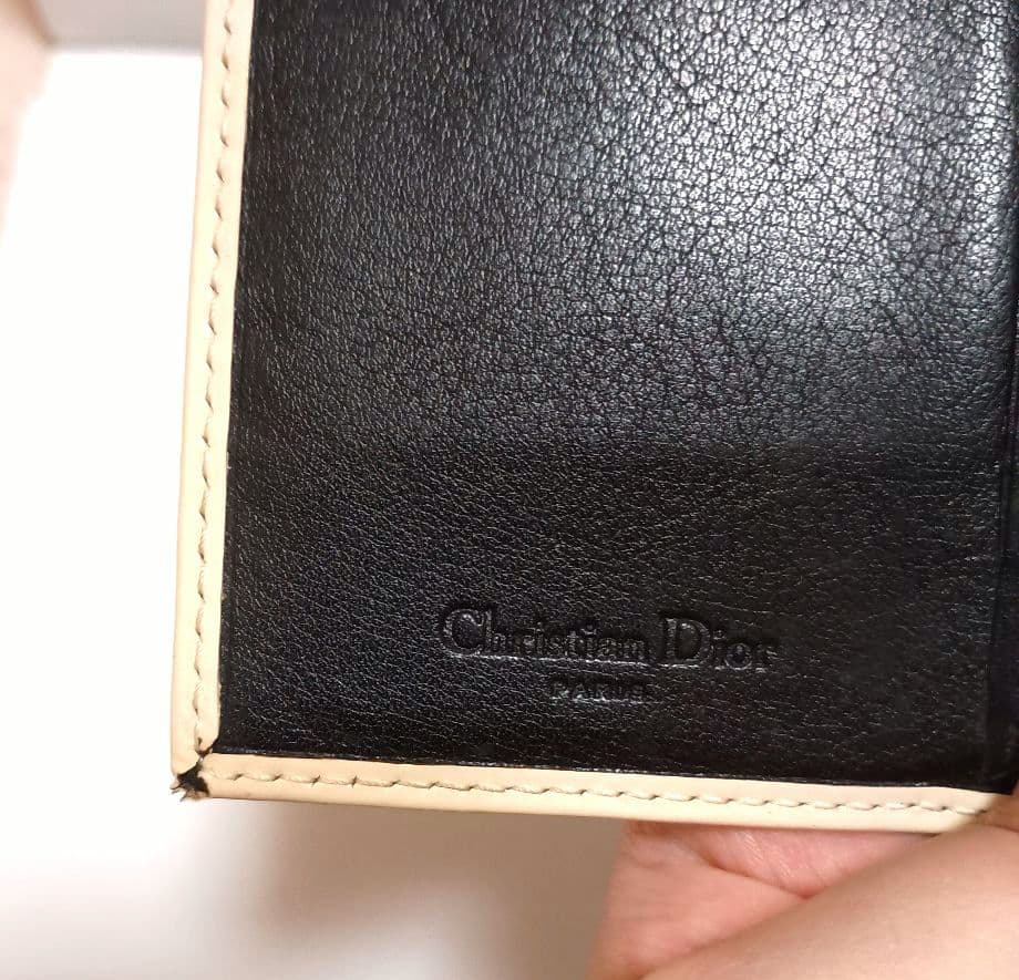 【お値下げ】【内装美品】クリスチャンディオール 長財布 PVC 1 総柄