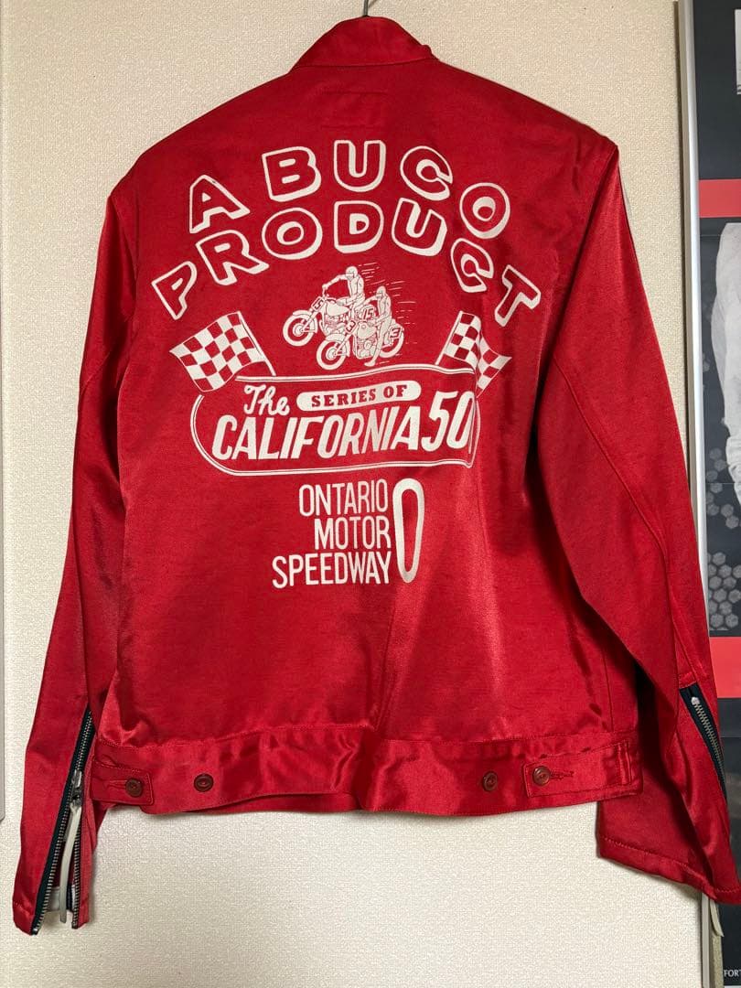 BUCO ブコ レーシングジャケット レッド赤 36WINNER JKT RED