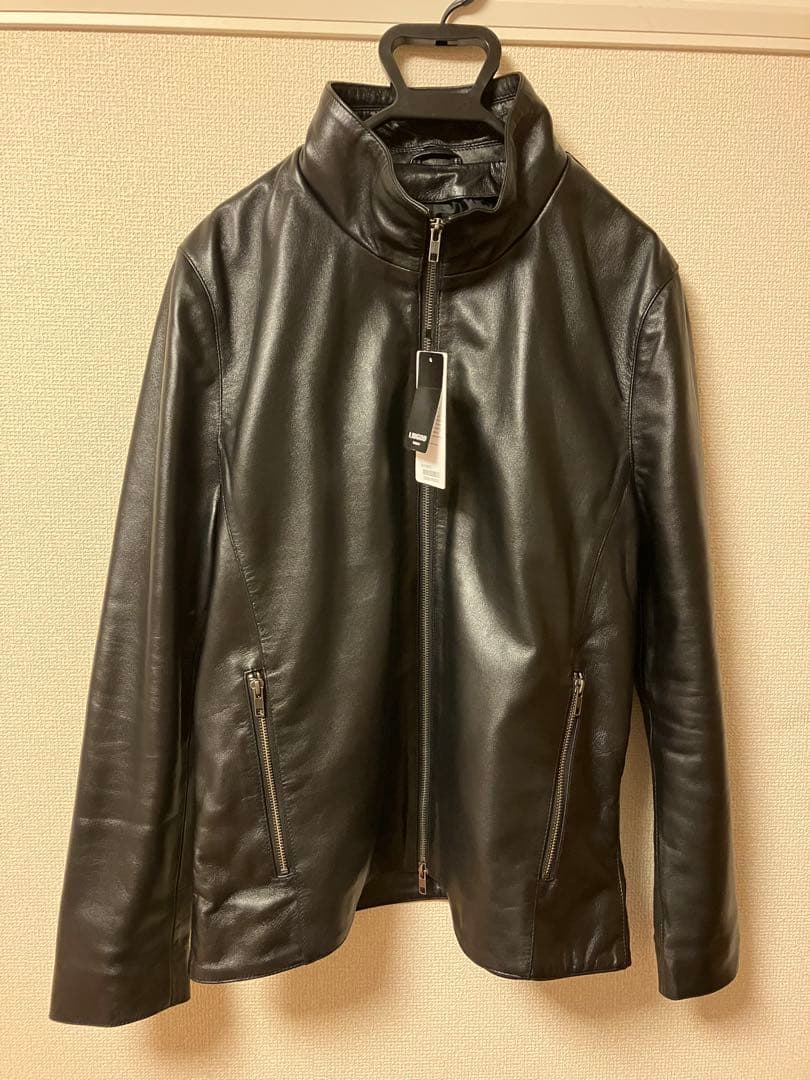 リューグーレザーズ 新品タグ付き 本革ジャケット 羊革 3L