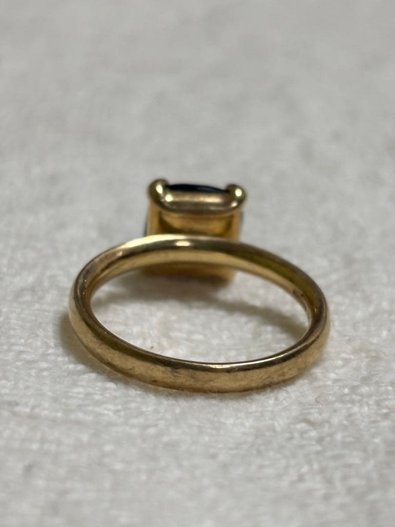 ルジアダ　ブルーロンドントパーズリング　10K