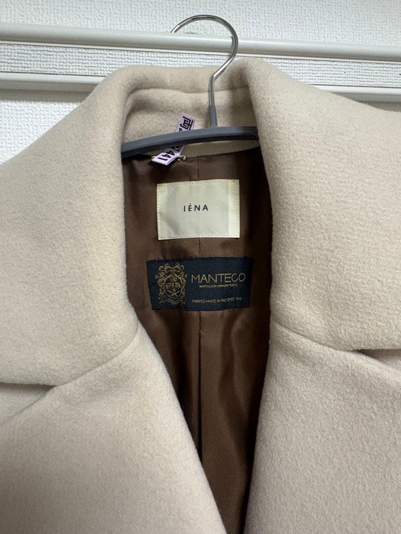 IENAイエナ MANTECO ロング オーバー チェスターコート