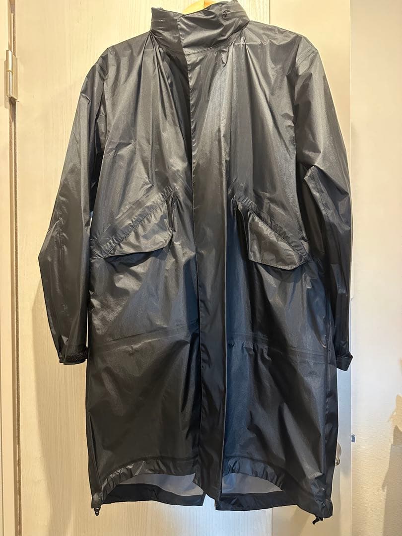 THE NORTH FACE ブラック レインコート L ライトニングコート