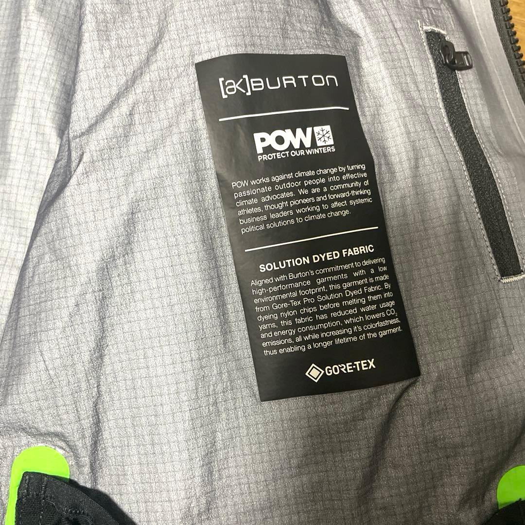 防風防水 BURTON AK TUSK JACKET【M】GORE-TEXPro