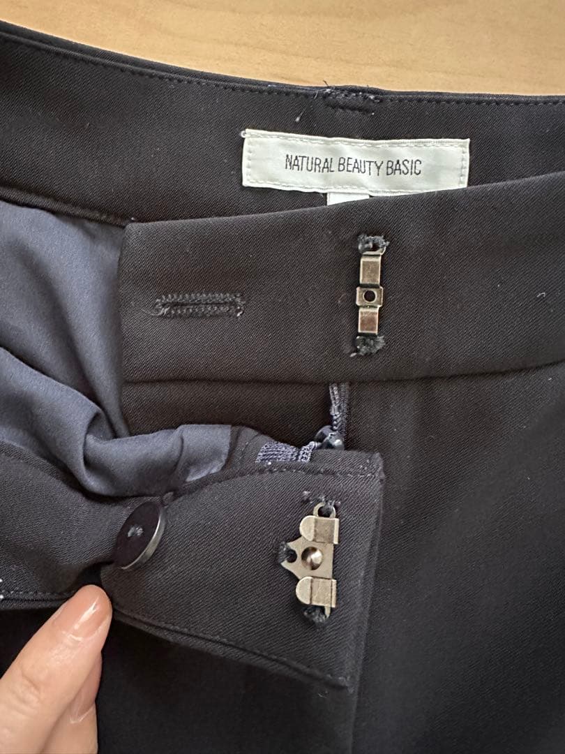 専用　ナチュラルビューティーベーシック　ネイビー　スーツセット　Sサイズ