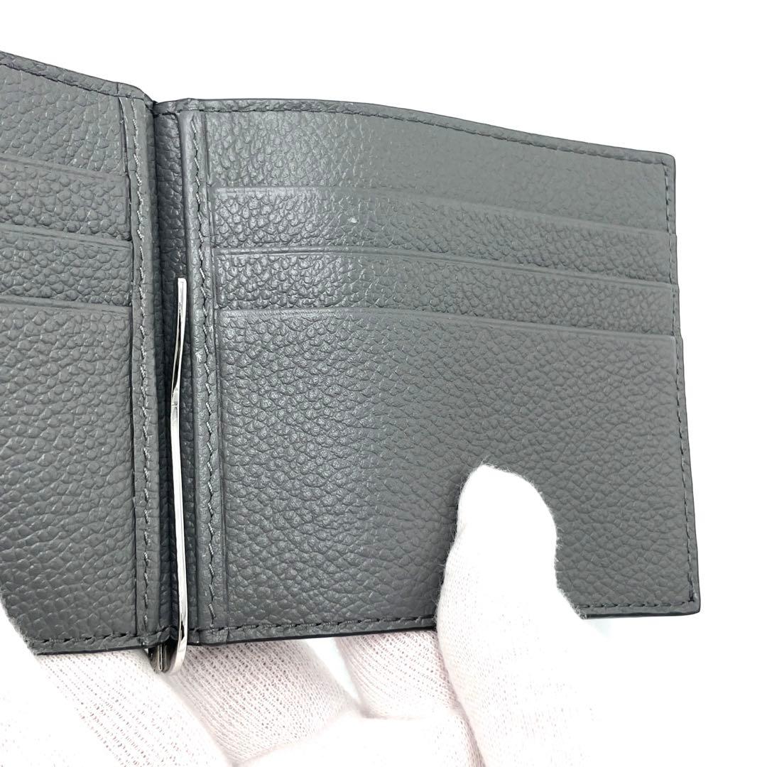 未使用級☆PRADA プラダ マネークリップ カードケース 2MN077 レザー