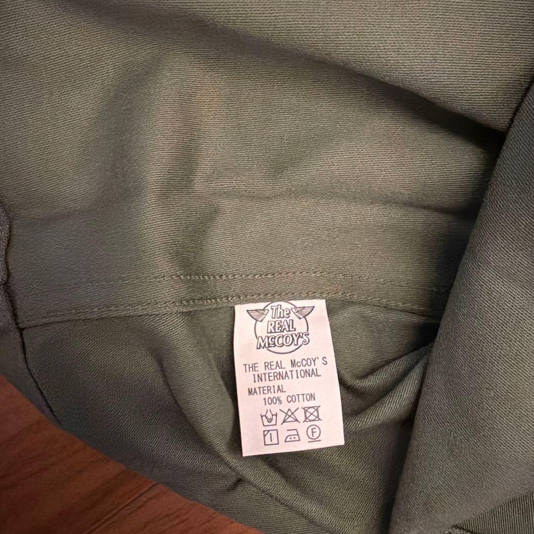 TOYS McCOY 107 COTTON ユーティリティシャツ 長袖