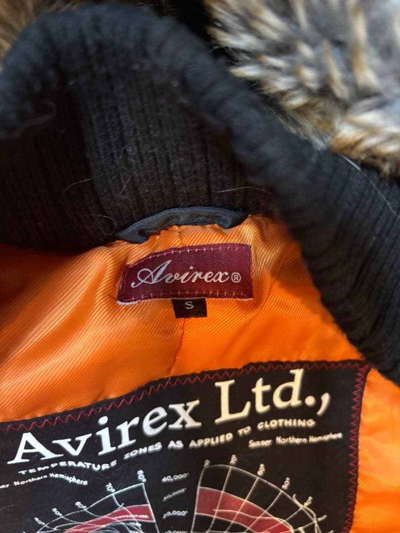 極美品⭐︎Avirex ブラック　レディース