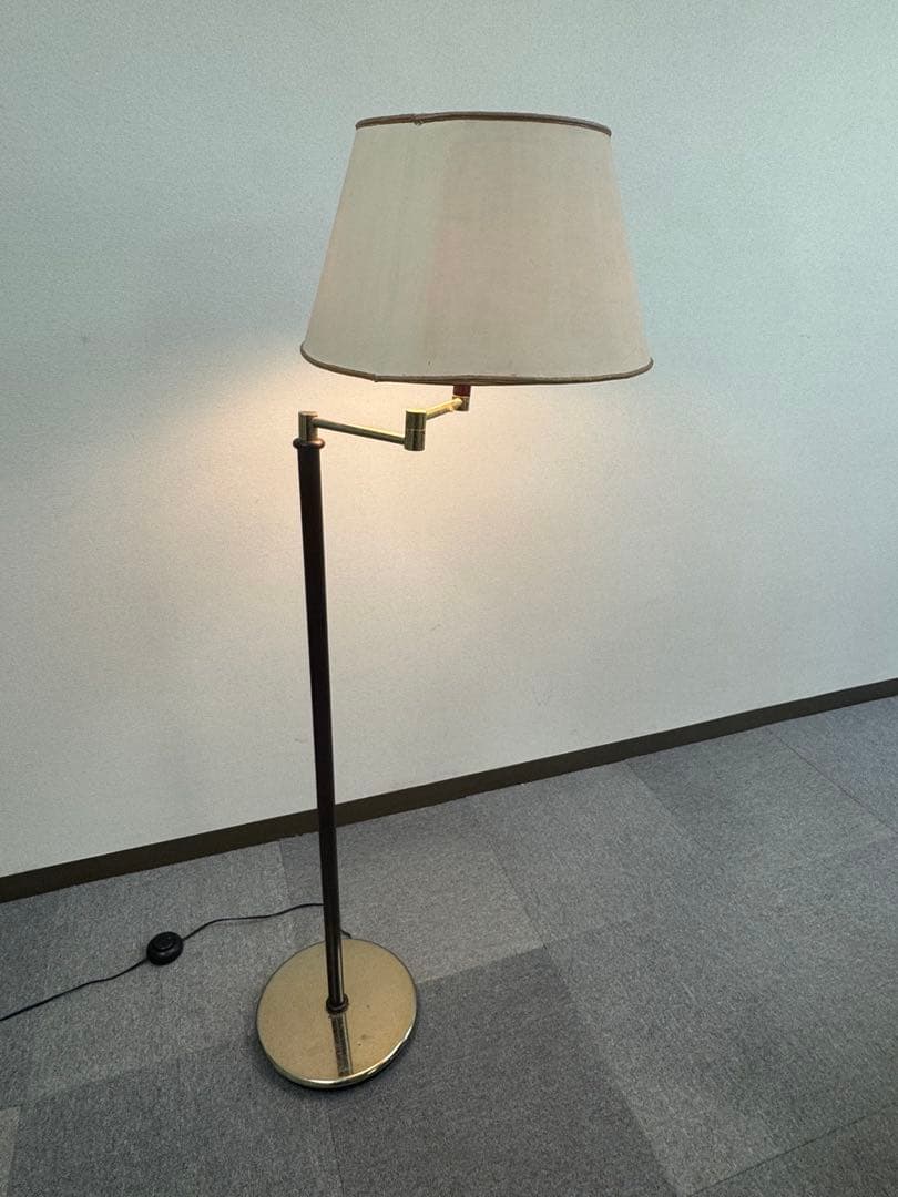 池田製作所 フロアスタンド 照明ランプ ヴィンテージ クラシカル アーム可動