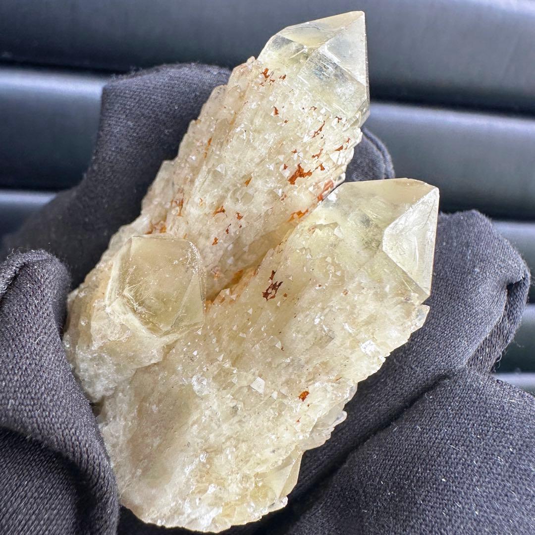 希少❗️オーラ皮膜レインボーシトリンスピリットクォーツ カクタスクォーツA1537