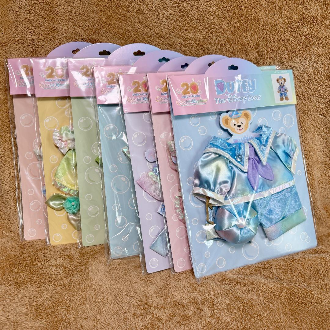 ダッフィー　７人　コスチューム　カラフルハピネス　2025