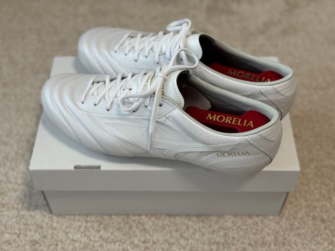 MORELIA サッカーシューズ 40周年記念モデル ホワイト