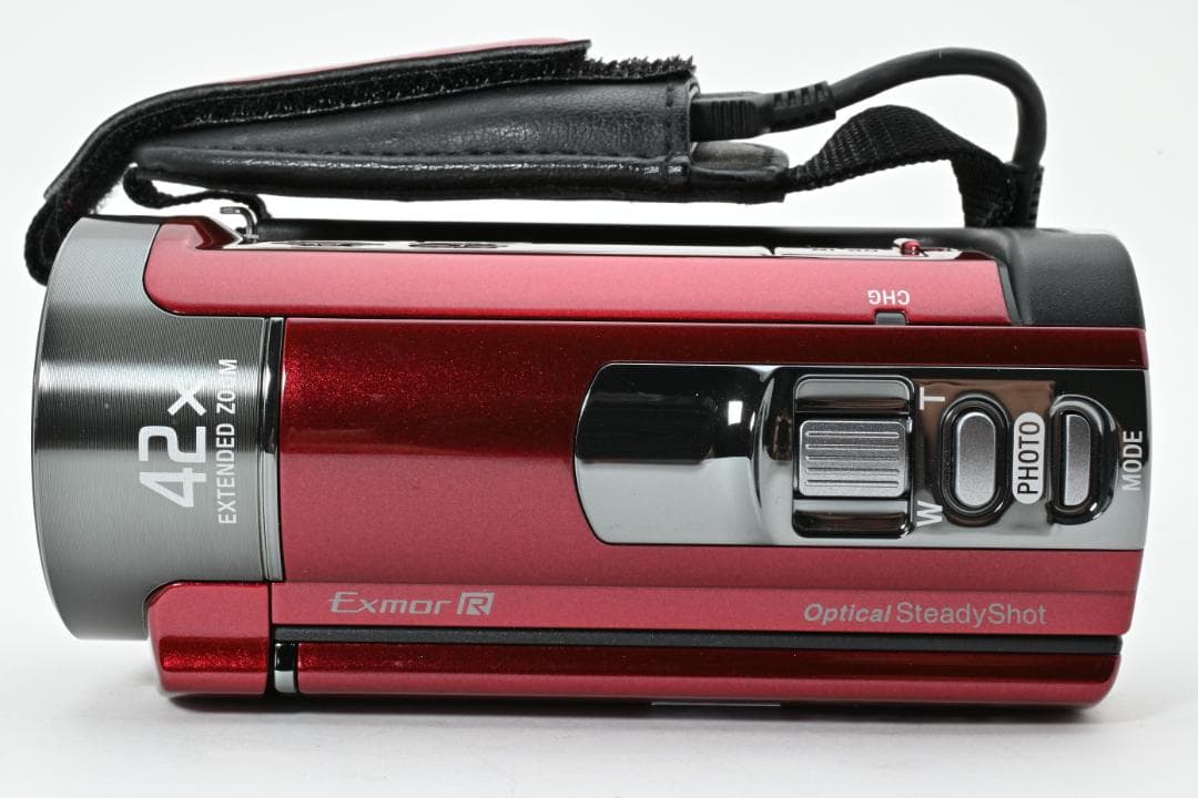 【極美品】SONY Handycam HDR-CX180　レッド　新品級！