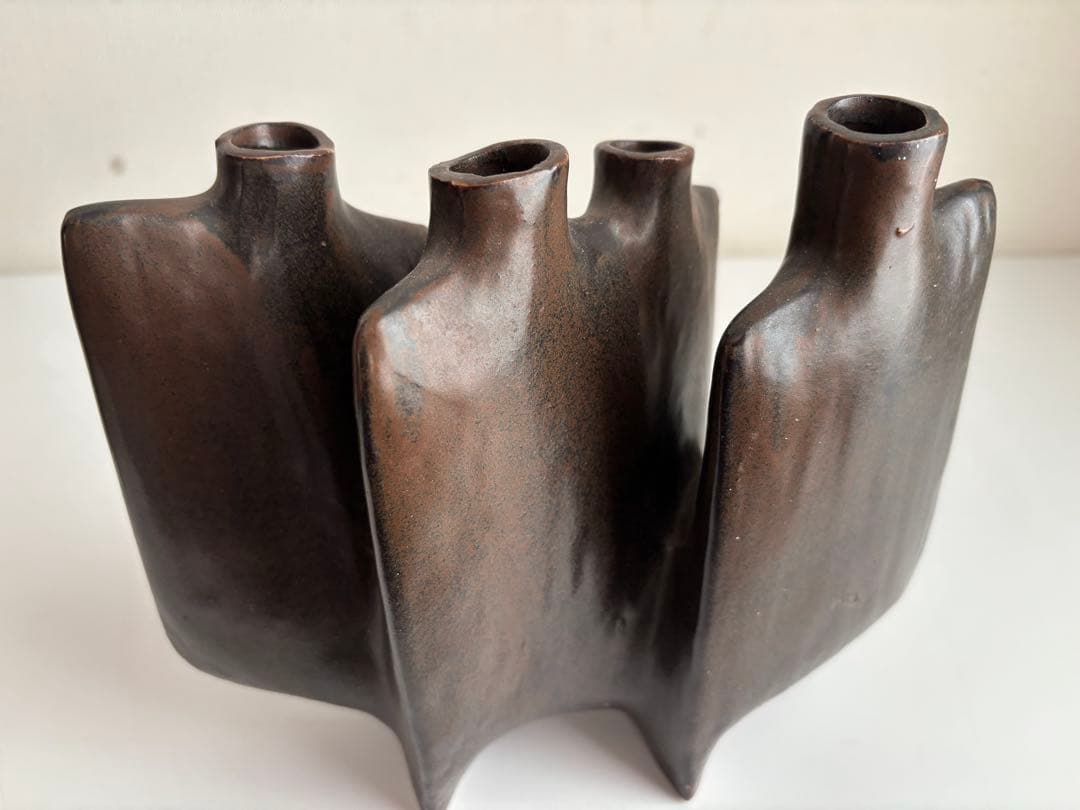 ミッドセンチュリー　フラワーベース　インテリア花器　モダン　デザイン