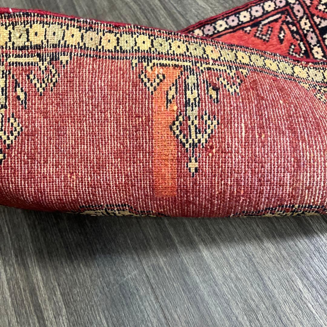 トライバルラグ手織り絨毯カシミリヤンヴィンテージ ラグアンティークラグ