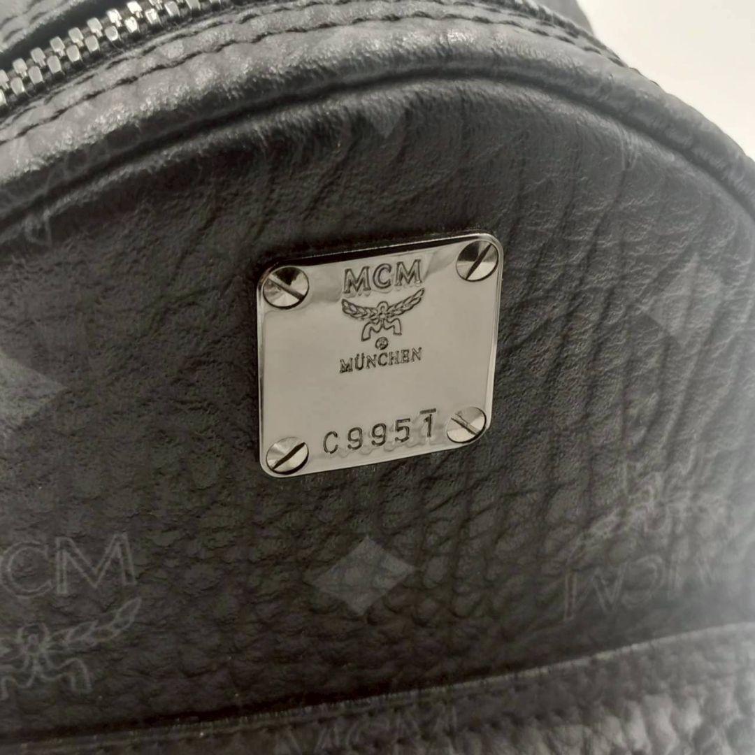 202 MCM リュック ヴィセトス バックパック モノグラム 黒