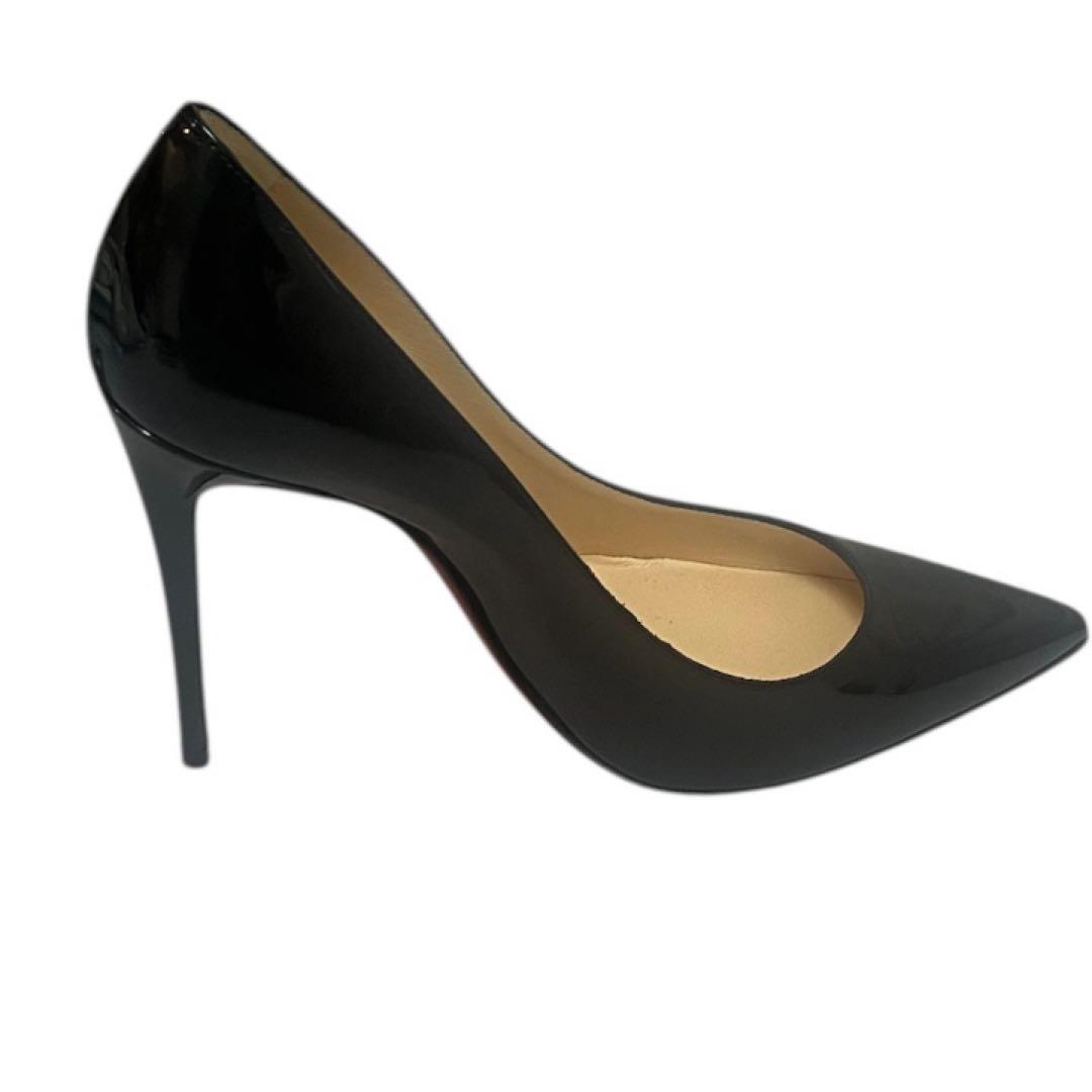 【極美品】クリスチャンルブタン kate10 パテントレザー パンプス 23.5