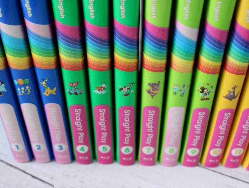 21年購入 DWE ブルーレイ ストレートプレイ ディズニー英語システム