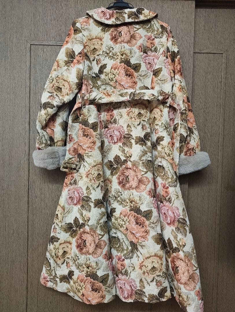 しまむらくる実　LLサイズ　ゴブラン　コート　ベレー帽　ベージュ　セット