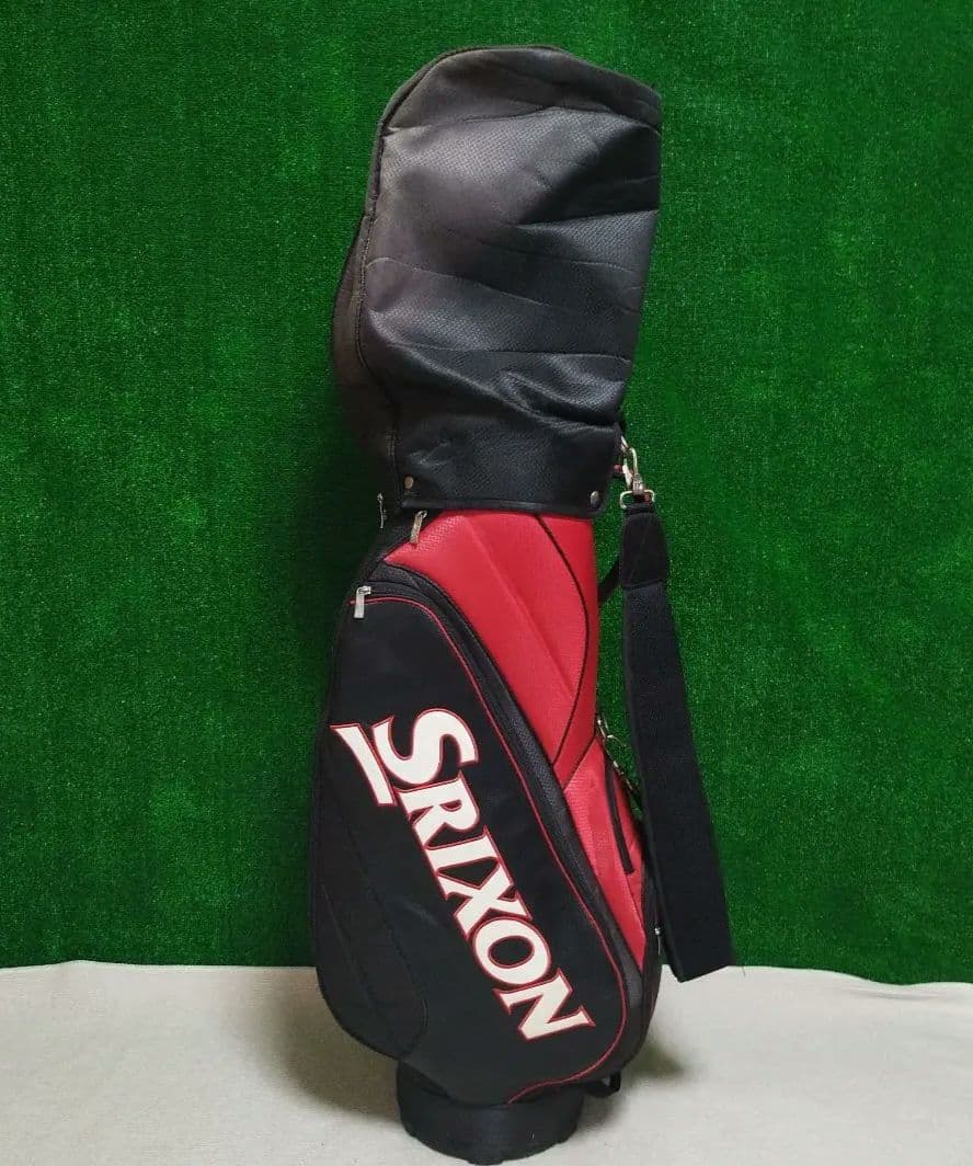 Srixon キャディバッグ 赤黒