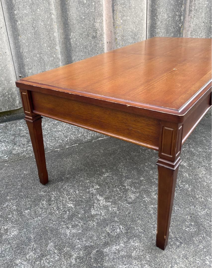 ビンテージ/maruni/マルニ木工/地中海/センターテーブル/引き出し付き