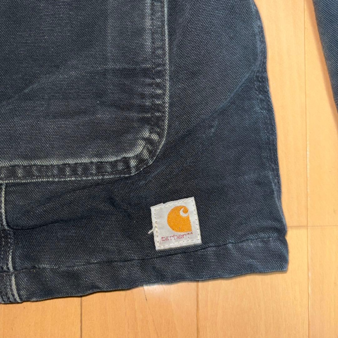 Carhartt ブラックジャケット　ファージャケット