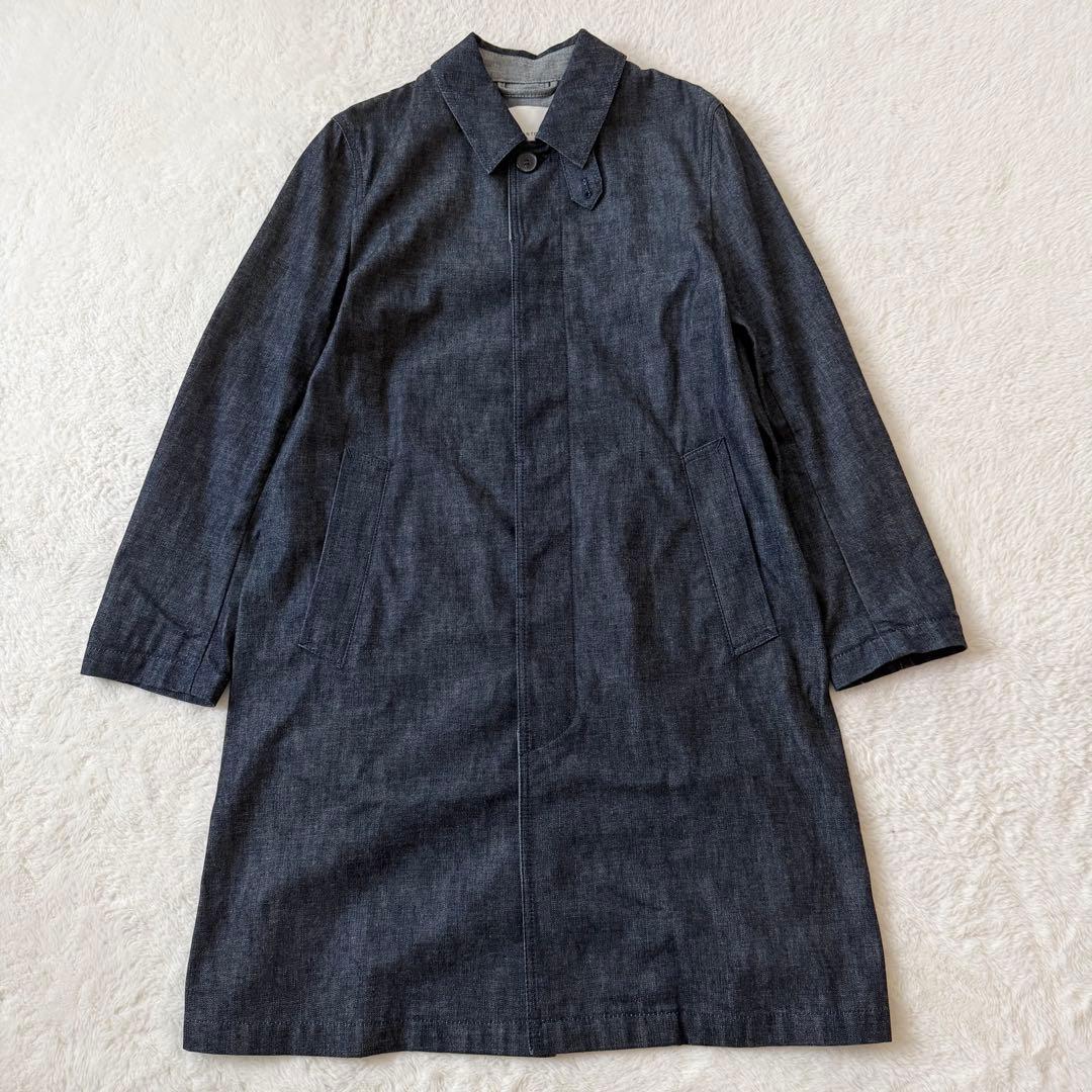 マッキントッシュ　デニム　ステンカラー　コート　38