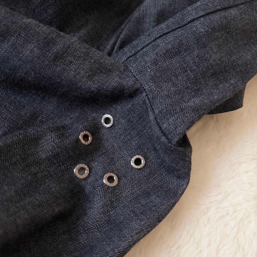 マッキントッシュ　デニム　ステンカラー　コート　38