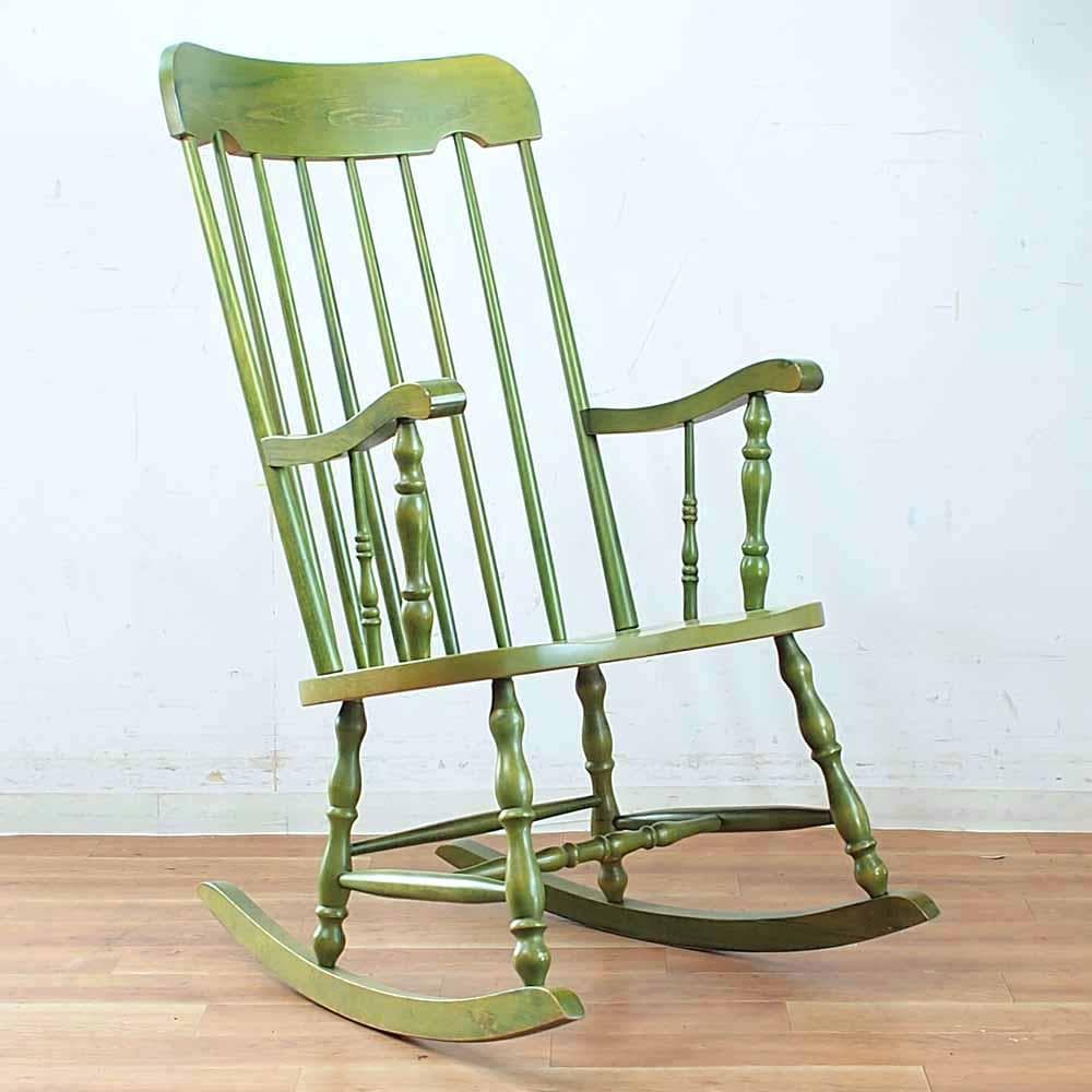 飛騨 柏木工 KASHIWA ロッキングチェア 昭和レトロ ビンテージ 椅子