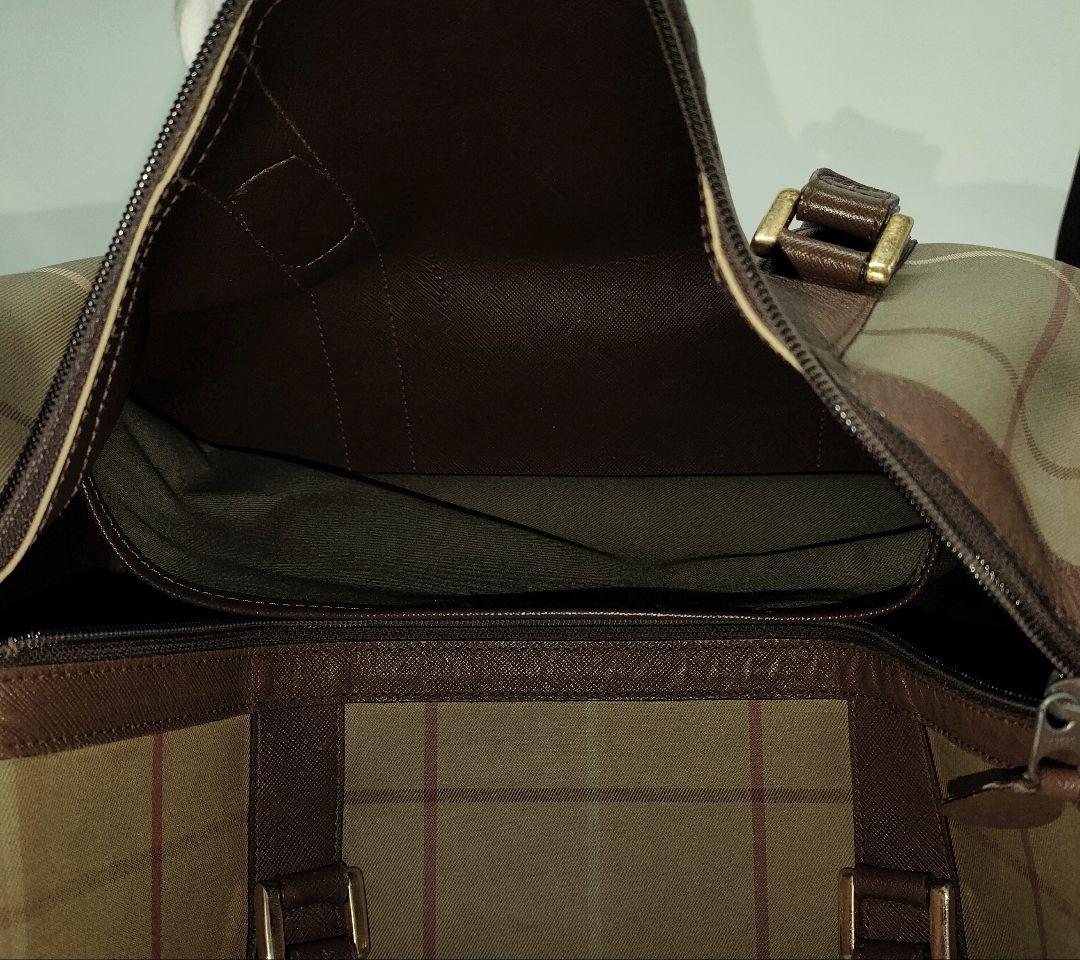 APP18 バーバリーズ ノヴァチェック ボストンバッグ ヴィンテージ