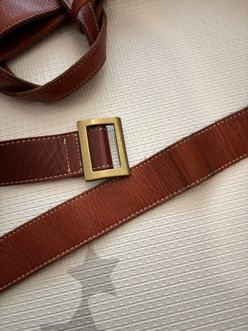 土屋鞄　ラージトート　ブラウン