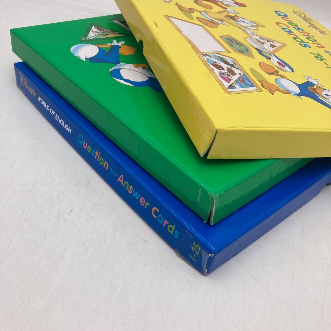 トークアロング・Ｑ＆Ａカード　ディズニー英語システム　DWE　507522