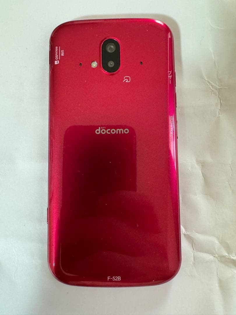 【動作確認済】docomo らくらくスマートフォン F-52B ピンク 本体のみ