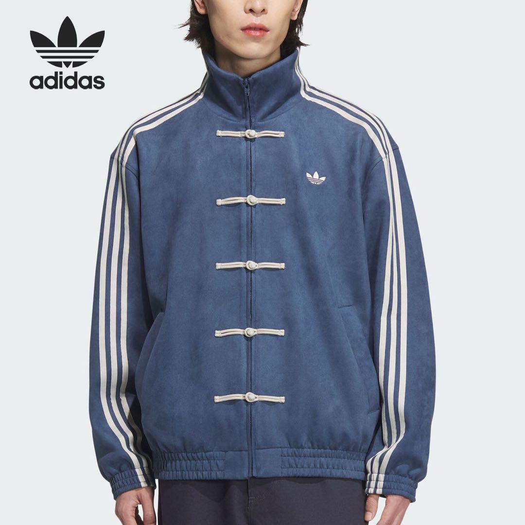 adidas アディダス 中国限定 巳年チャイナトラックジャケット ネイビーM