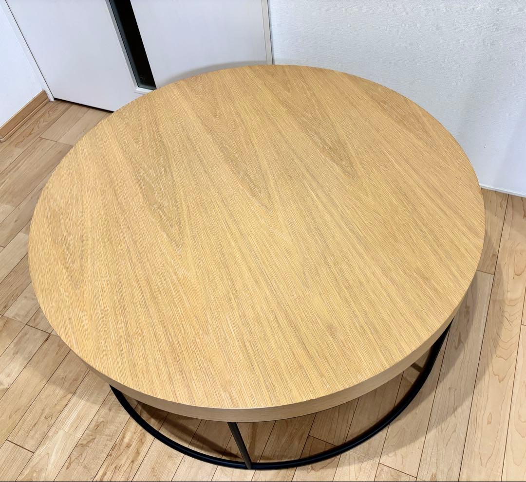 【たのメル便送料込み】IDEE DIVANCO ローテーブル オーク88cm