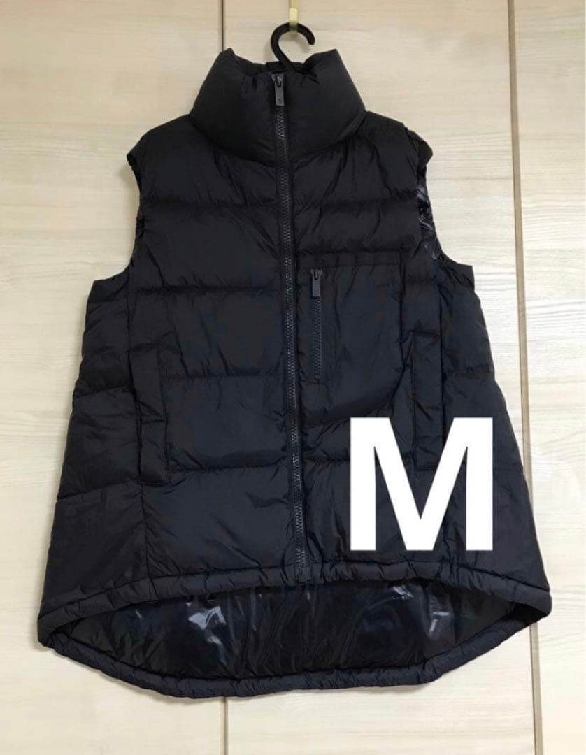 ユニクロ　＋Ｊ　ジルサンダー　ダウンボリュームベスト　M 　ネイビー