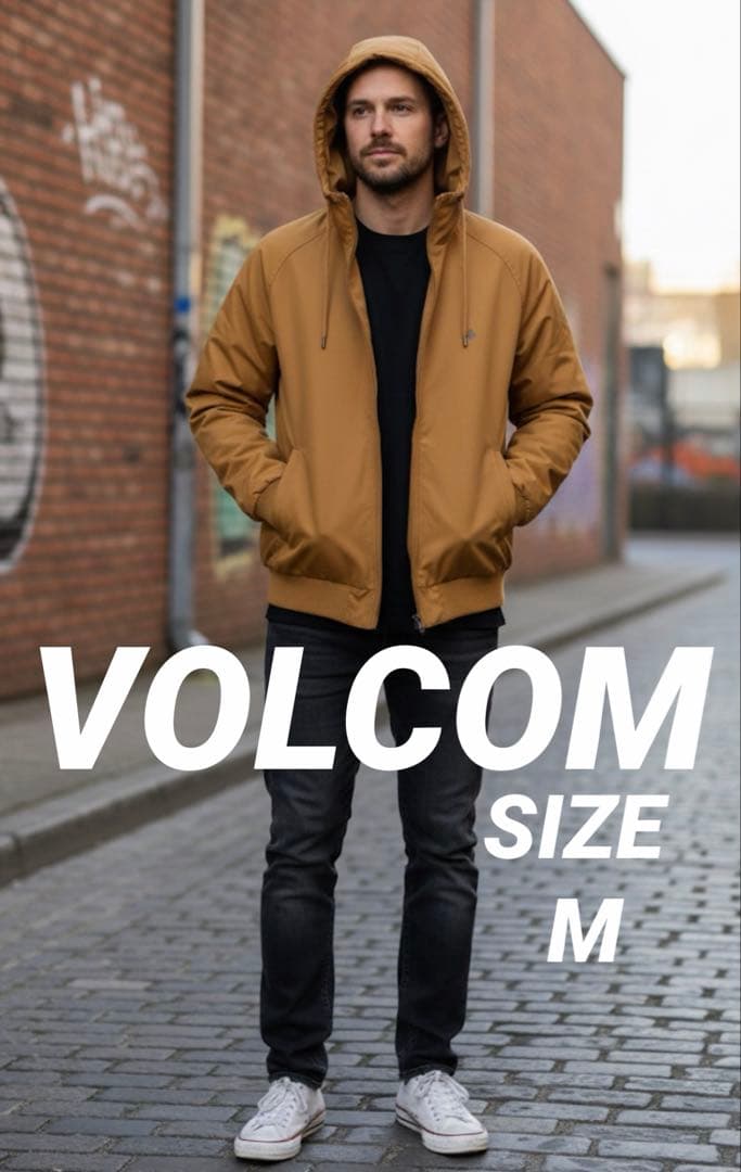 美品VOLCOM ボルコム ジャケット スノーボードウェア スキーウェア /M