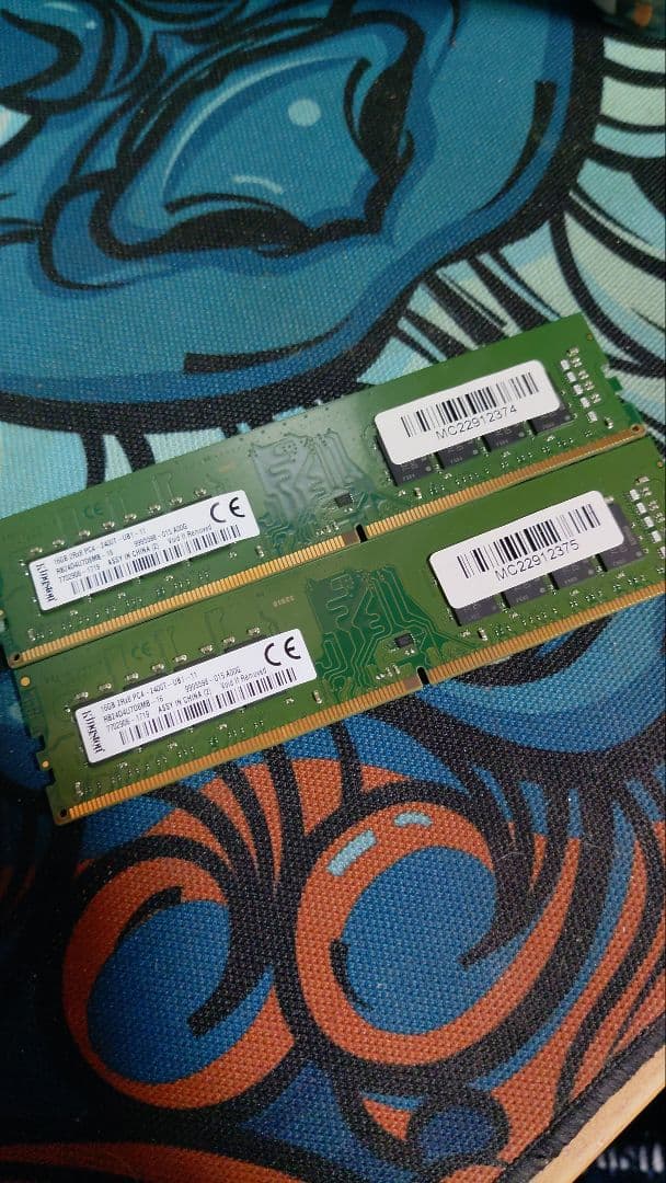 あ*し様 Kingston　DDR4 16GBメモリ×2枚（計32GB）