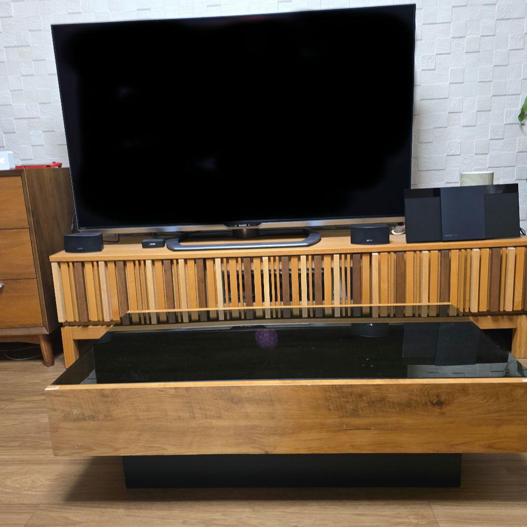 木製テレビ台　ローテーブル