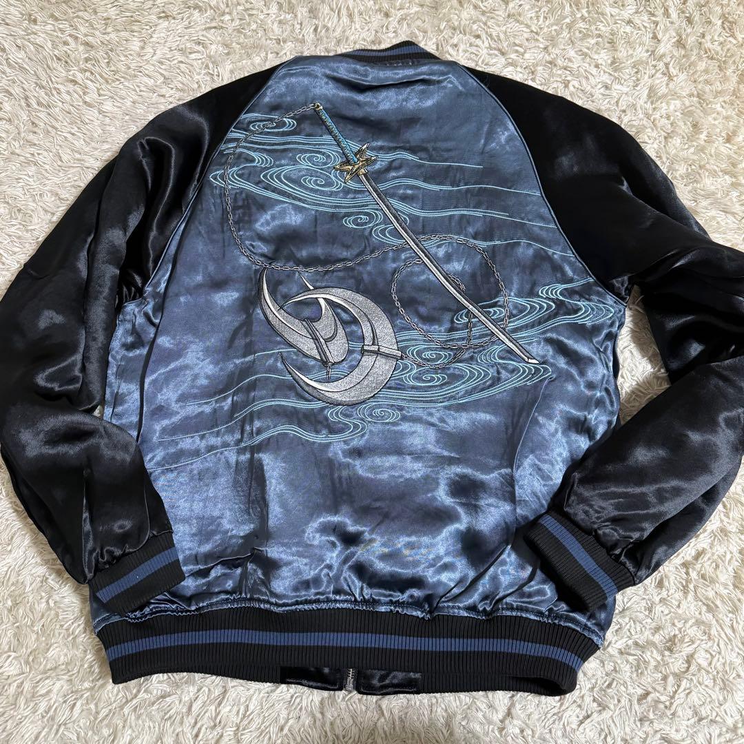 絡繰魂 × BLEACH 日番谷冬獅郎 リバ−シブル スカジャン千年血戦篇 粋