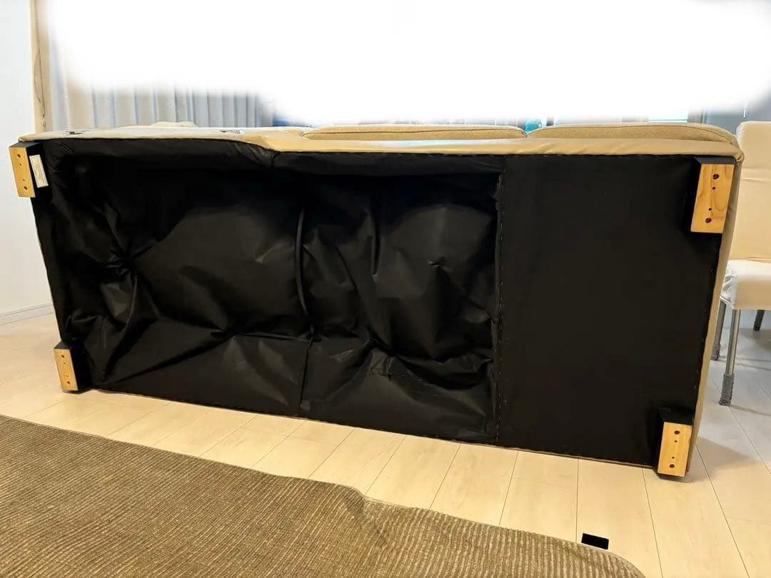 コーナー ソファ 4~5人掛け ベージュ ニトリ