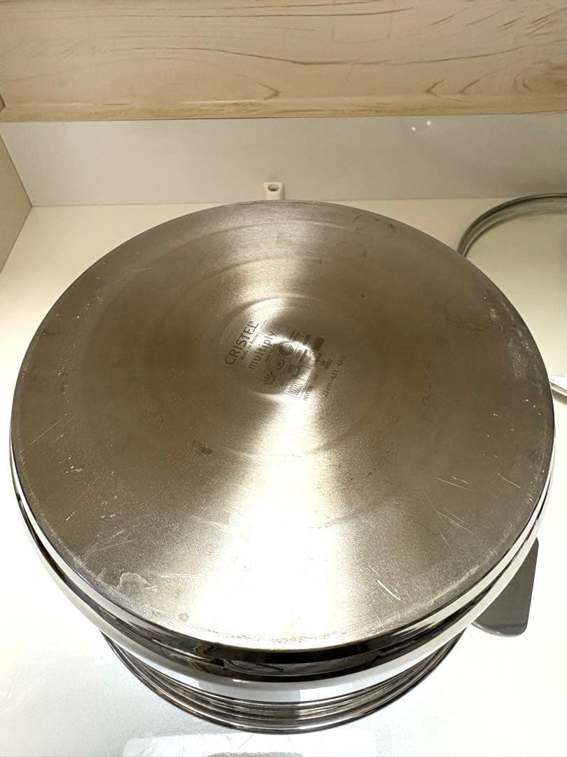 【レア】クリステル エムピーシリーズ （MP） 深鍋 22cm 美品