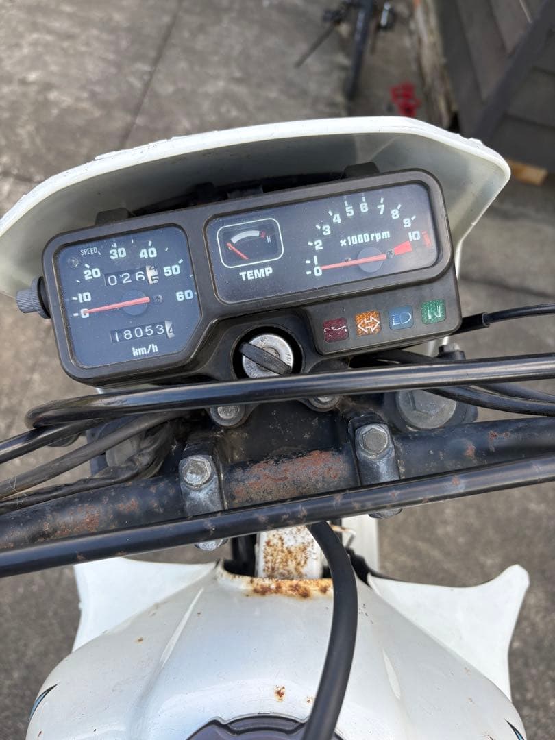 HONDA MTX 50r オフロードバイク ホワイト/ブルー