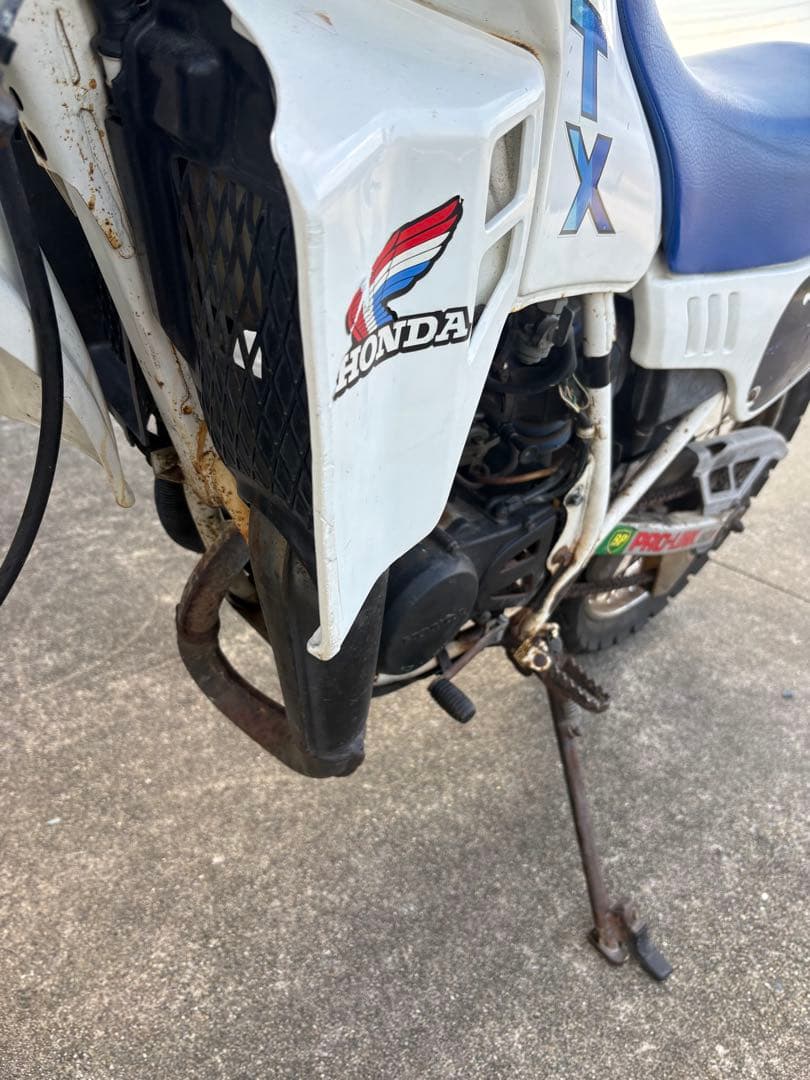 HONDA MTX 50r オフロードバイク ホワイト/ブルー